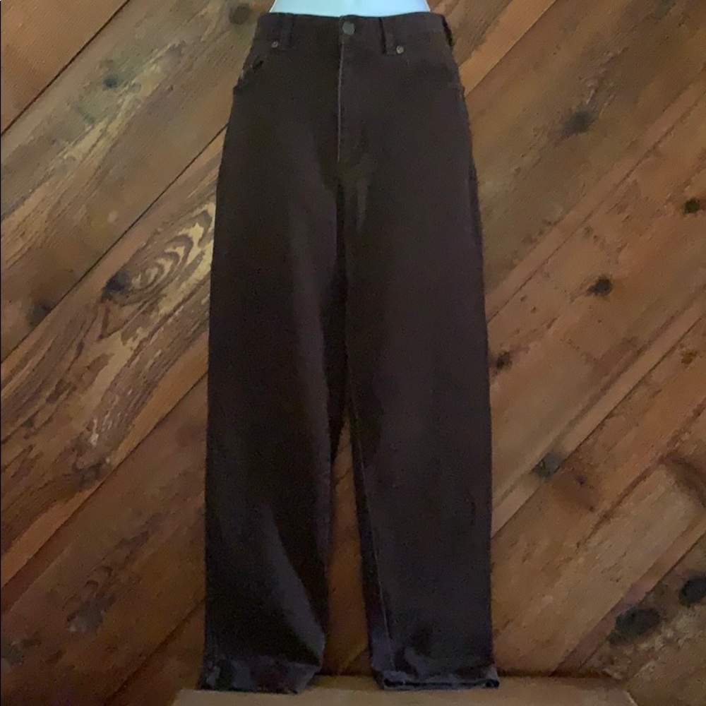 Lauren Ralph Lauren Dark Brown Corduroy pants
